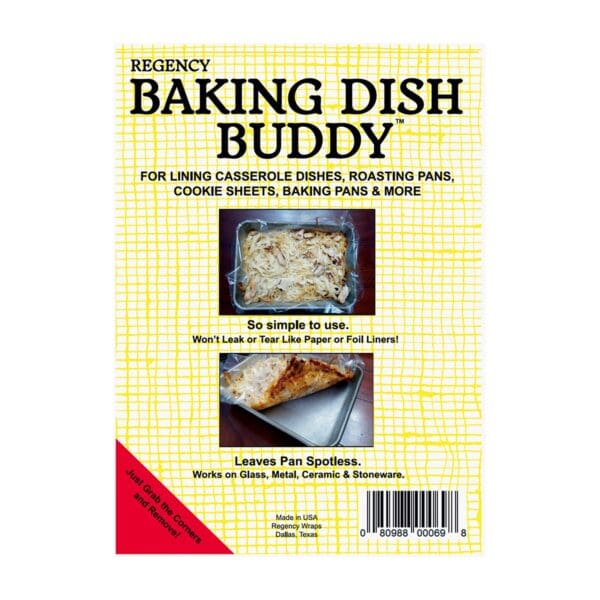 REGENCY WRAPS - Baking Dish Buddy Liner - Limolin 