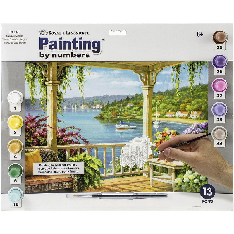 ROYAL - Large PBN Silver Lake Veranda - Limolin 