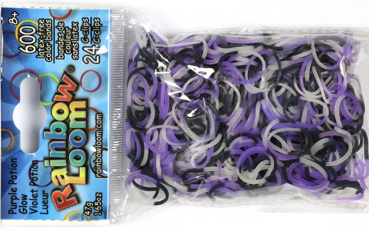 Rainbow Loom - Bands - Halloween- Purple Potion - Limolin 
