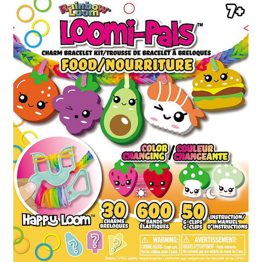 Rainbow Loom - Loomi-Pals - Charm Bracelet Kit - Food - Limolin 