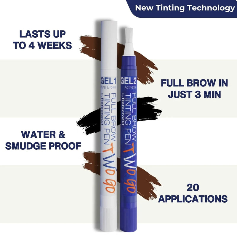 RefectoCil - Two Go Pen - Black Brown - Limolin 