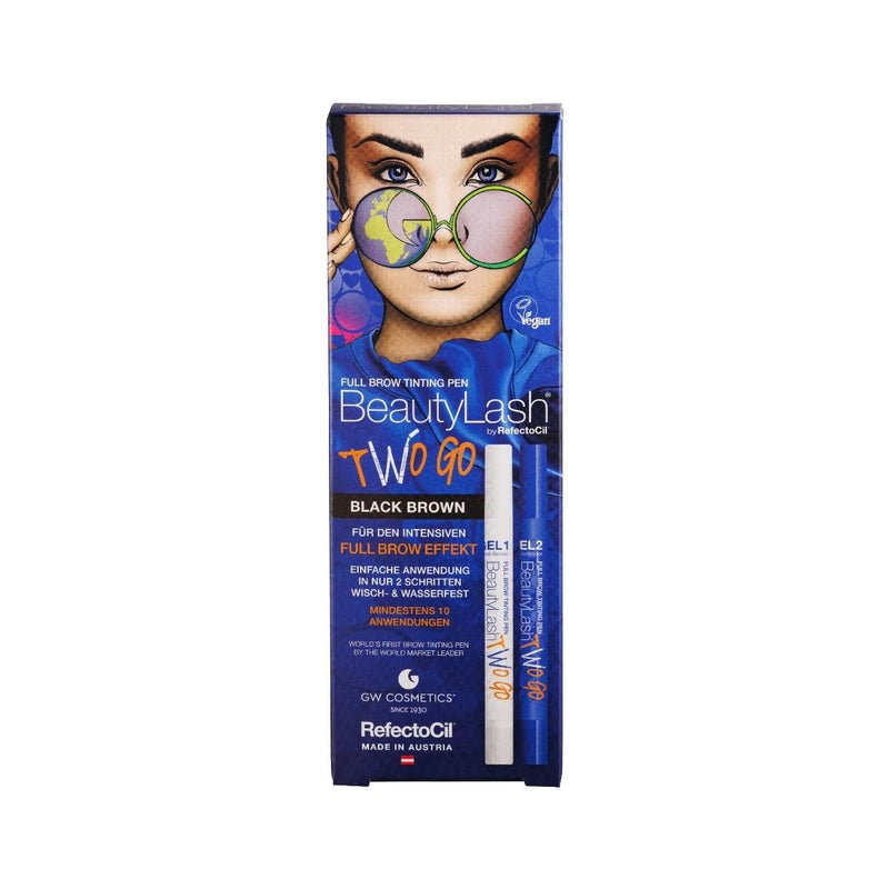 RefectoCil - Two Go Pen Black Brown - Limolin 