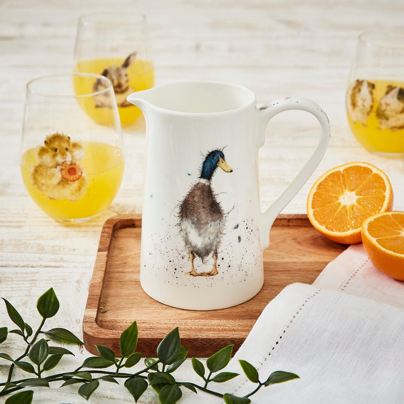 Royal Worcester - JUG (DUCK)-WRENDALE 1PT - Limolin 