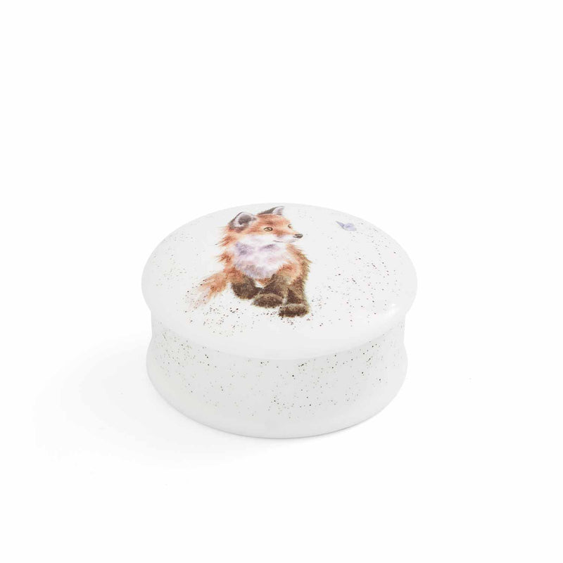 Royal Worcester - Wrendale DESIGNS Fox Lidded Box - Limolin 