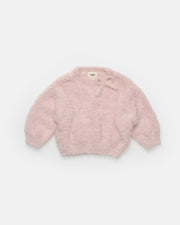 Boxy Bow Sweater - Furry