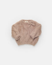 Boxy Bow Sweater - Furry