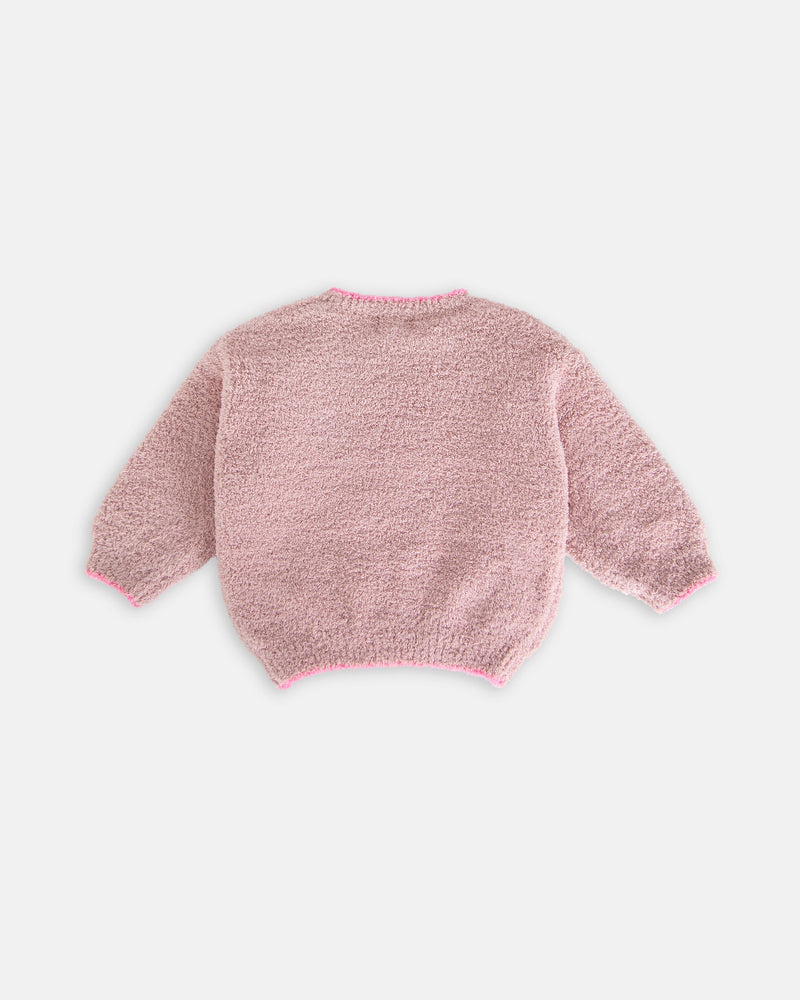 7AM - Boxy Sweater - Fuzzy
