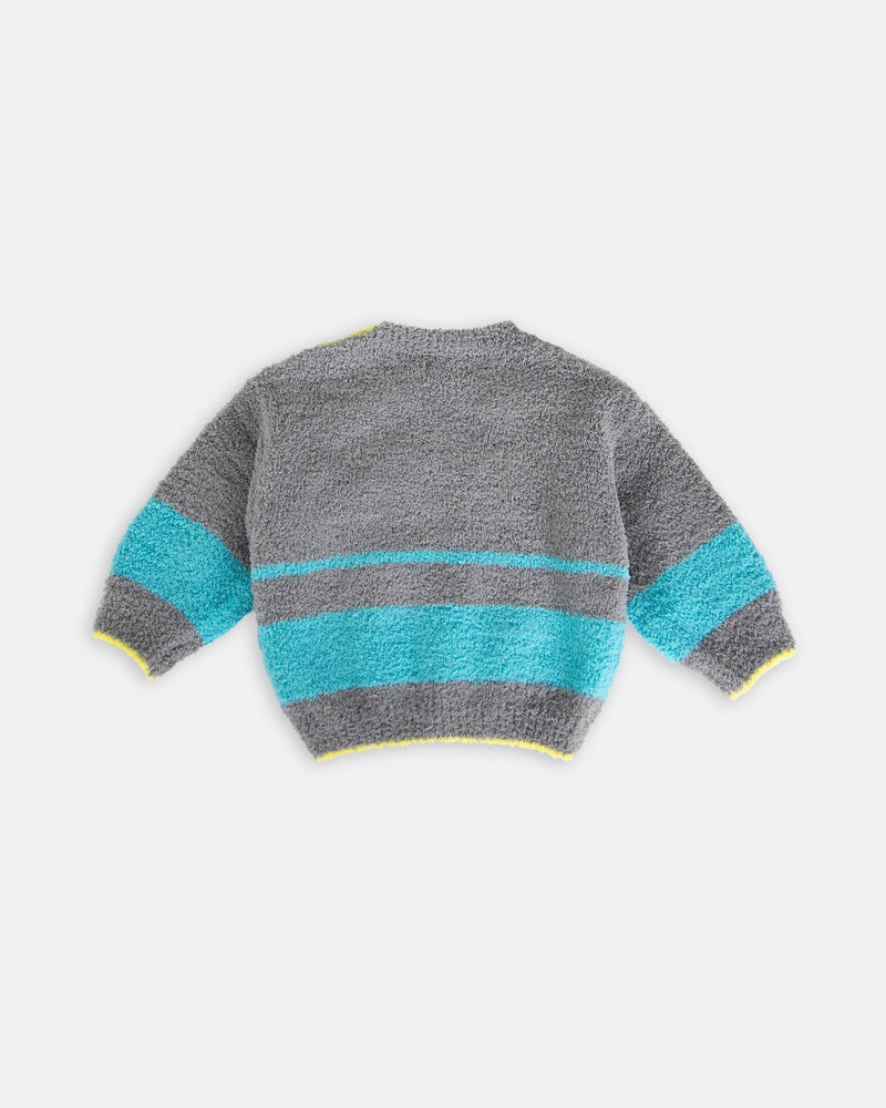7AM - Boxy Sweater - Fuzzy