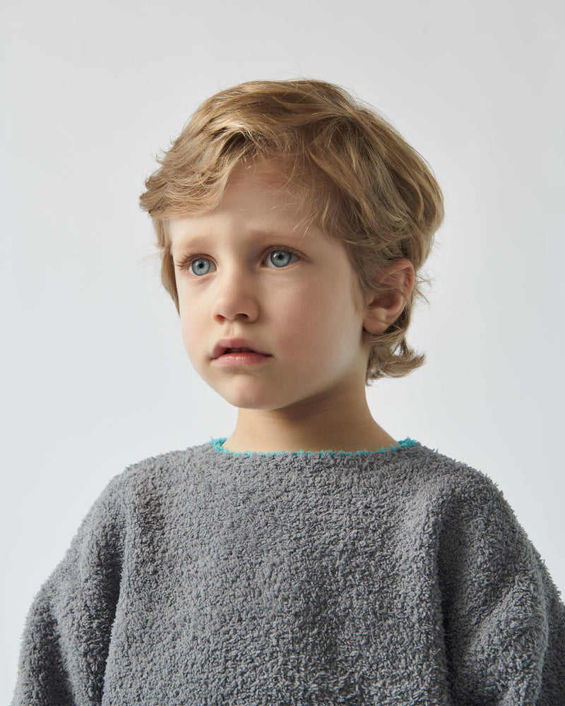7AM - Boxy Sweater - Fuzzy