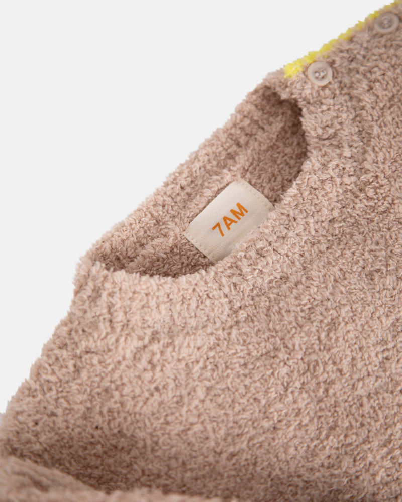7AM - Boxy Sweater - Fuzzy