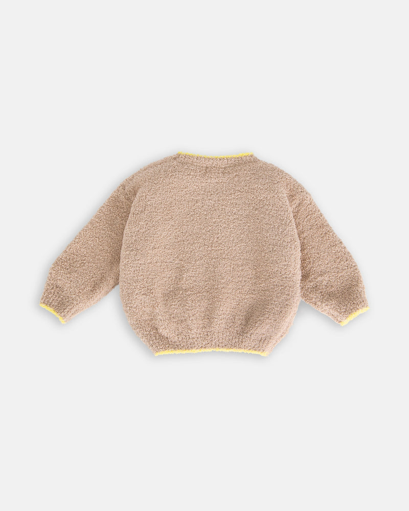 7AM - Boxy Sweater - Fuzzy
