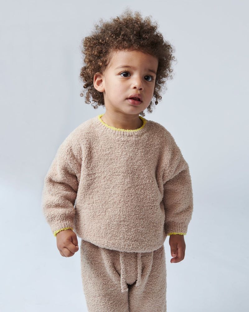 7AM - Boxy Sweater - Fuzzy