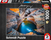 Schmidt Spiele - Puzzle - Indigo - Mark Gray (1000-Piece Puzzle) - Limolin 