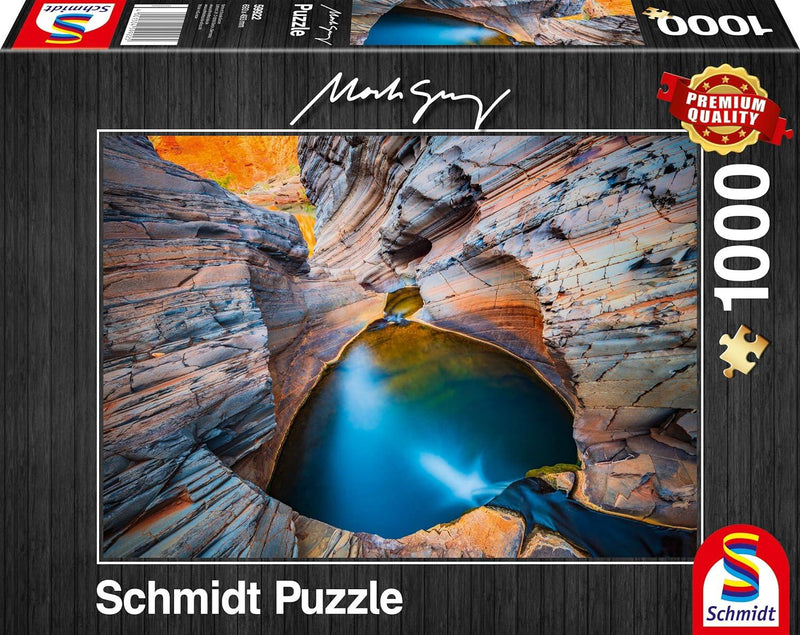Schmidt Spiele - Puzzle - Indigo - Mark Gray (1000-Piece Puzzle) - Limolin 