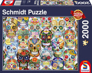 Schmidt Spiele - Puzzle - La Catrina (2000-Piece Puzzle) - Limolin 