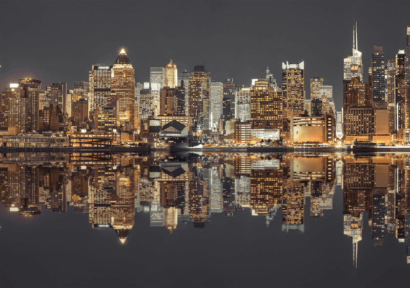 Schmidt Spiele - Puzzle - New York Skyline By Night (1500-Piece Puzzle) - Limolin 