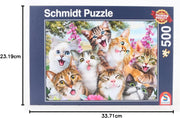 Schmidt Spiele - Puzzle - Pz500 - Cat Selfie - Limolin 