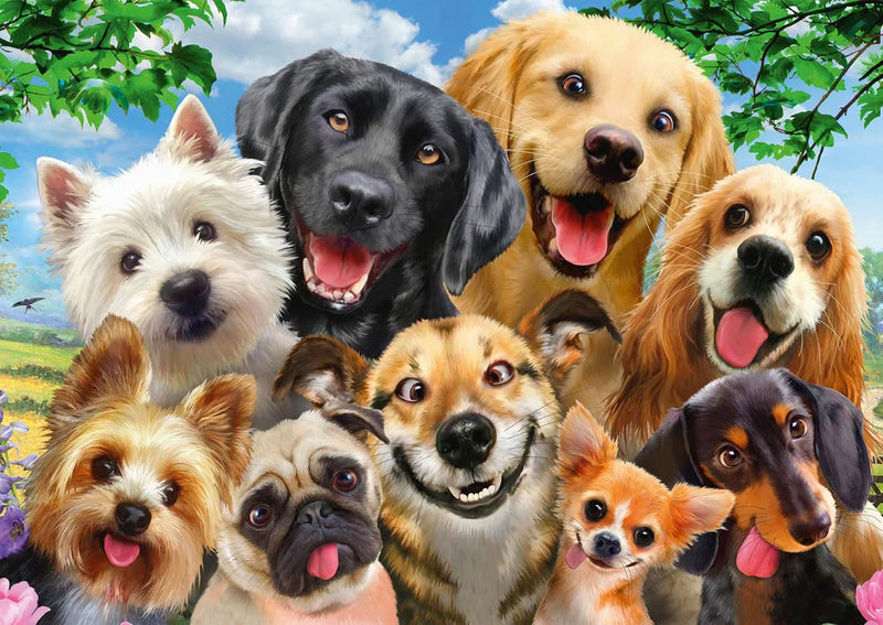 Schmidt Spiele - Puzzle - Pz500 - Dog Selfie - Limolin 