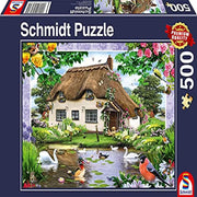 Schmidt Spiele - Puzzle - Pz500 - Maison De Campagne Romantique - Limolin 