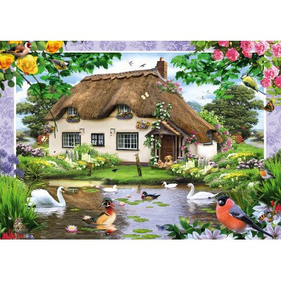 Schmidt Spiele - Puzzle - Pz500 - Maison De Campagne Romantique - Limolin 