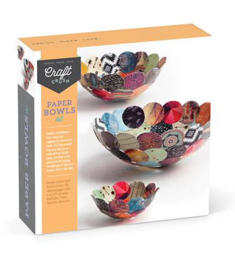Craft Crush - Paper Bowls Kit