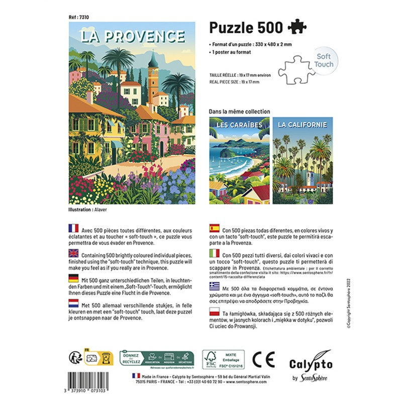 Sentosphere - Provence (500-Piece Puzzle) - Limolin 