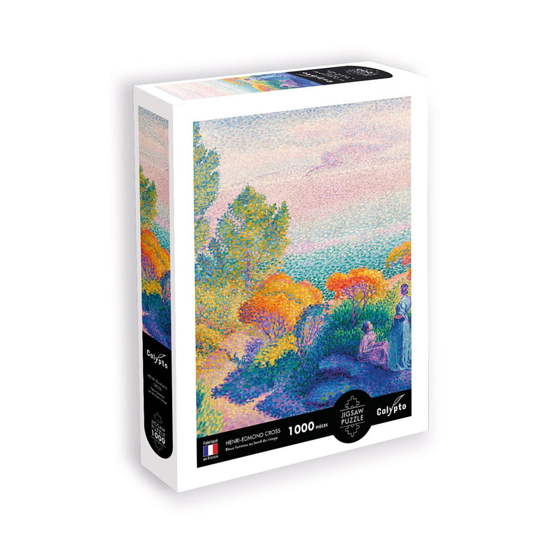 Sentosphere - Puzzles 1000 pieces 685X480mm Two Women at the Edge of the - Limolin 