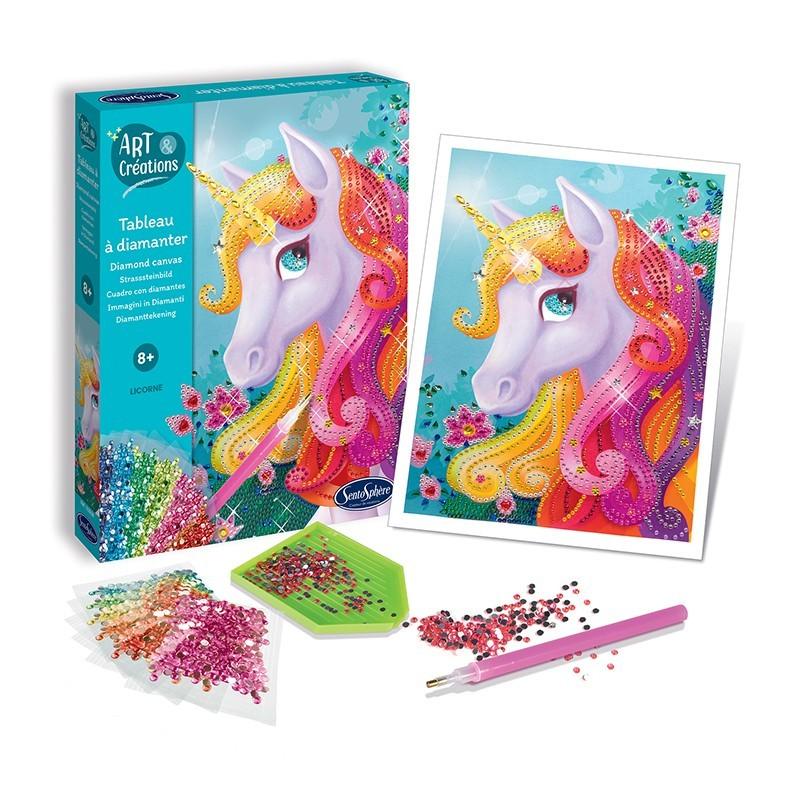 Sentosphere - Tableau A Diamanter - Licorne - Limolin 