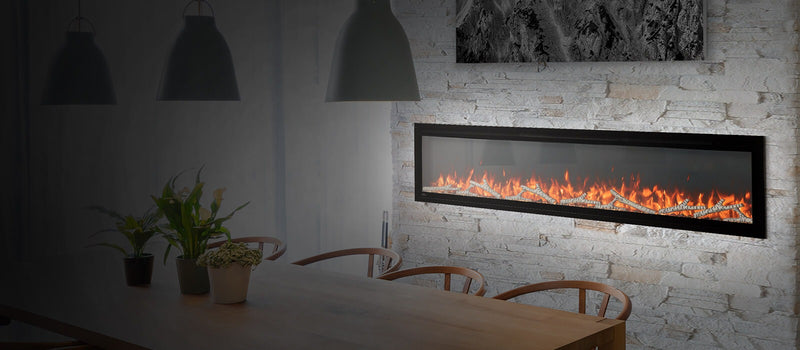 Napoleon - Entice™ 72 Fireplace - Wall-Hanging Electric Fireplace - NEFL72CFH-1