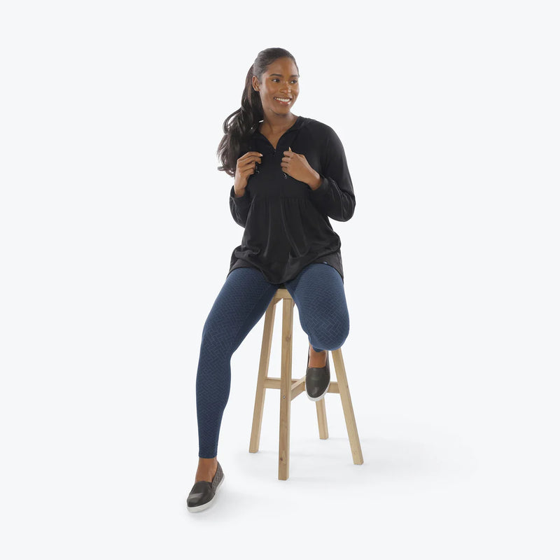 LUG - Shimmy Brushed Jersey Zip Up