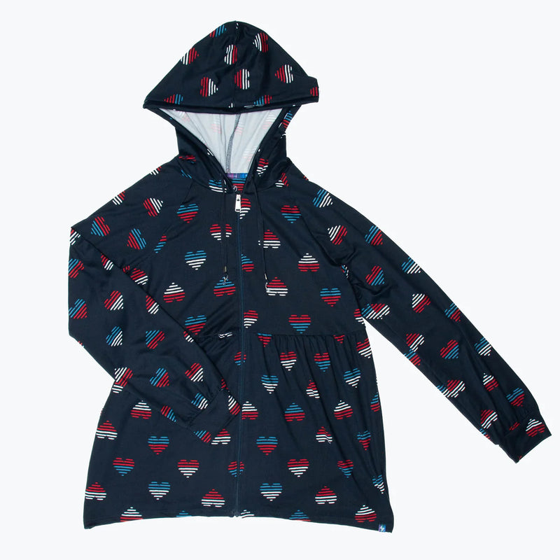 LUG - Shimmy Brushed Jersey Zip Up