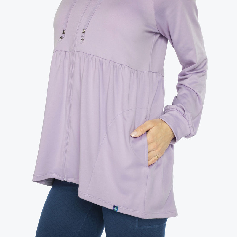 LUG - Shimmy Brushed Jersey Zip Up