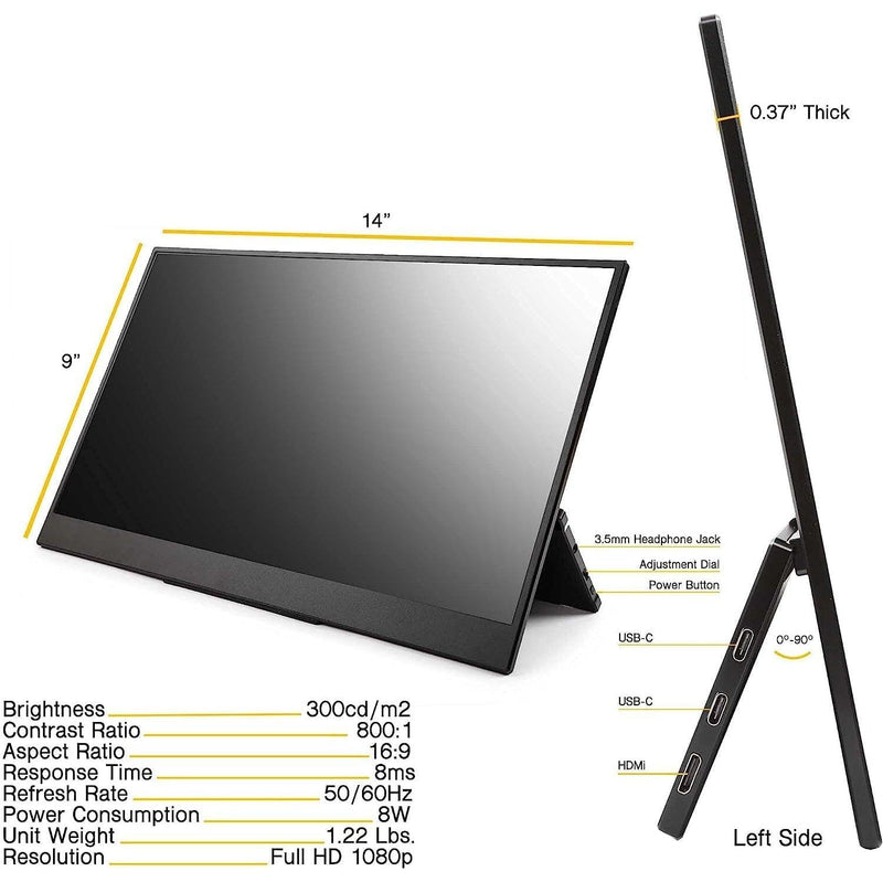 SideTrak - SOLO PRO TOUCH FHD 15.8” - Limolin 
