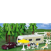 Siku - Car With Caravan - Limolin 