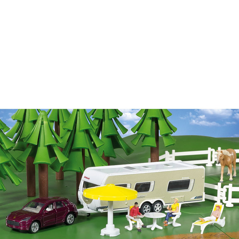 Siku - Car With Caravan - Limolin 