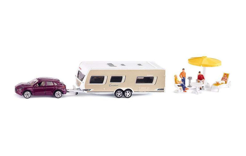 Siku - Car With Caravan - Limolin 