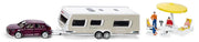 Siku - Car With Caravan - Limolin 