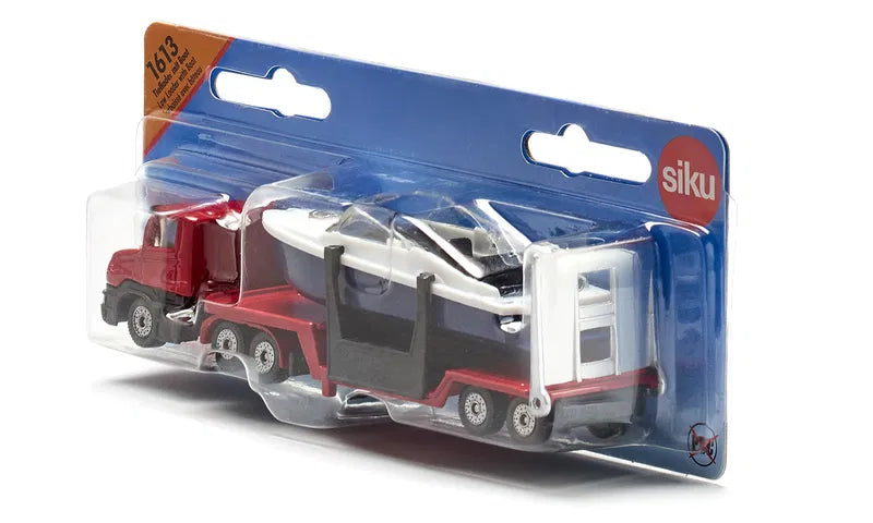 Siku - LOW LOADER WITH BOAT - Limolin 