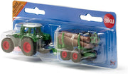 Siku - Tractor With Forestry Trailer - Limolin 
