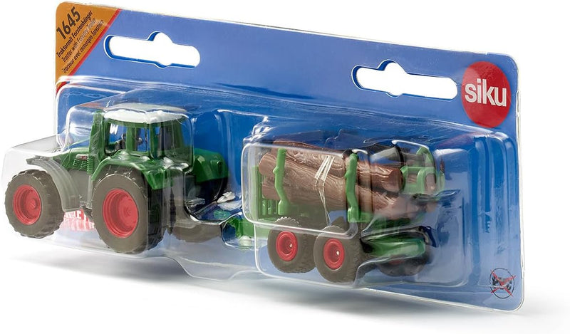 Siku - Tractor With Forestry Trailer - Limolin 