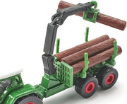 Siku - Tractor With Forestry Trailer - Limolin 