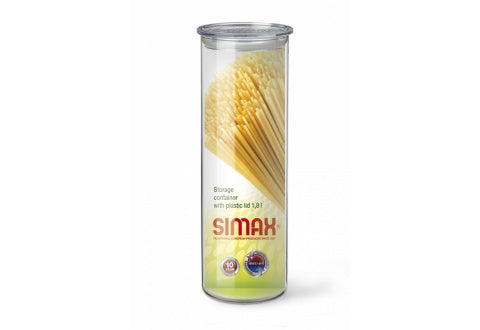 Simax - Cylinder storage jar with clear lid 0.8L - Limolin 