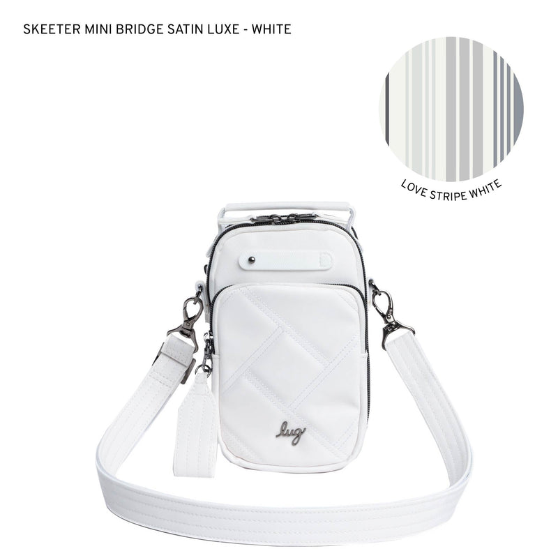 LUG - Skeeter Mini Bridge Satin Luxe VL Convertible Crossbody Bag
