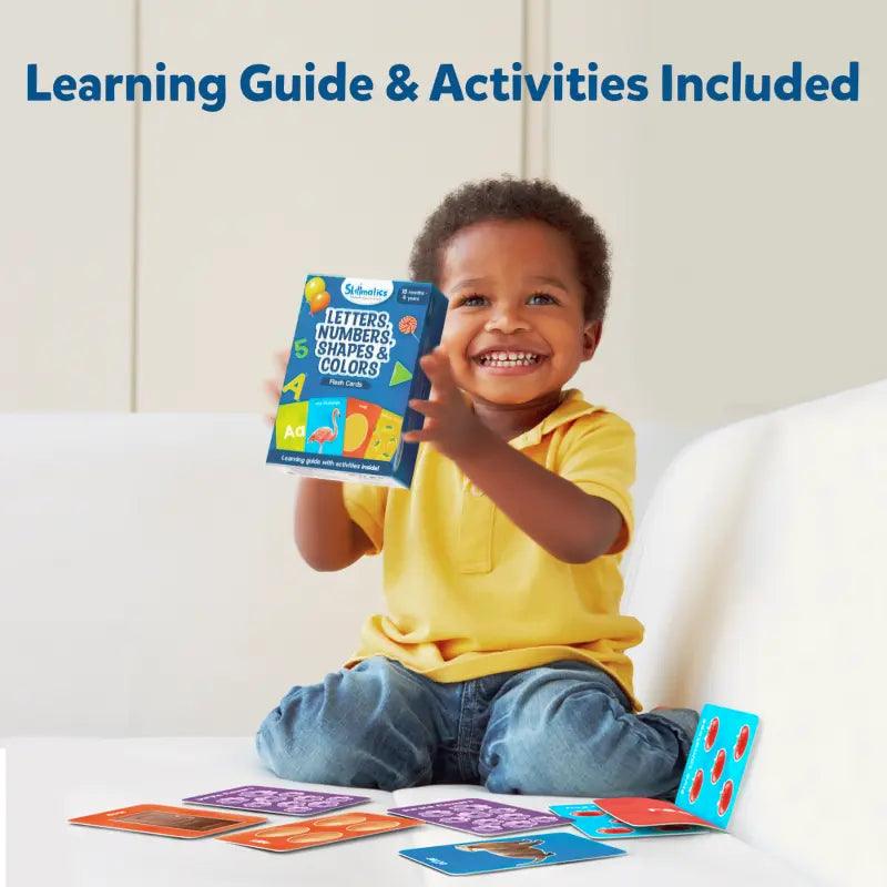 Skillmatics - Letters, Numbers, Shapes, Colors Flash Cards - Limolin 