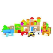 Small Foot - Buiding Blocks Zoo Theme - Limolin 