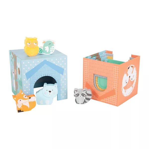 Small Foot - Pastel Animals Stacking Tower - Limolin 