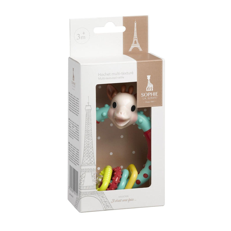 Sophie - Il etait Une Fois : Multi - Textured Rattle - Limolin 