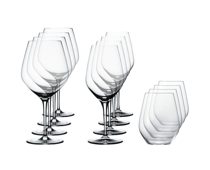 Spiegelau - AUTHENTIS - Stemware/Tumbler Set (Set of 12) - Limolin 