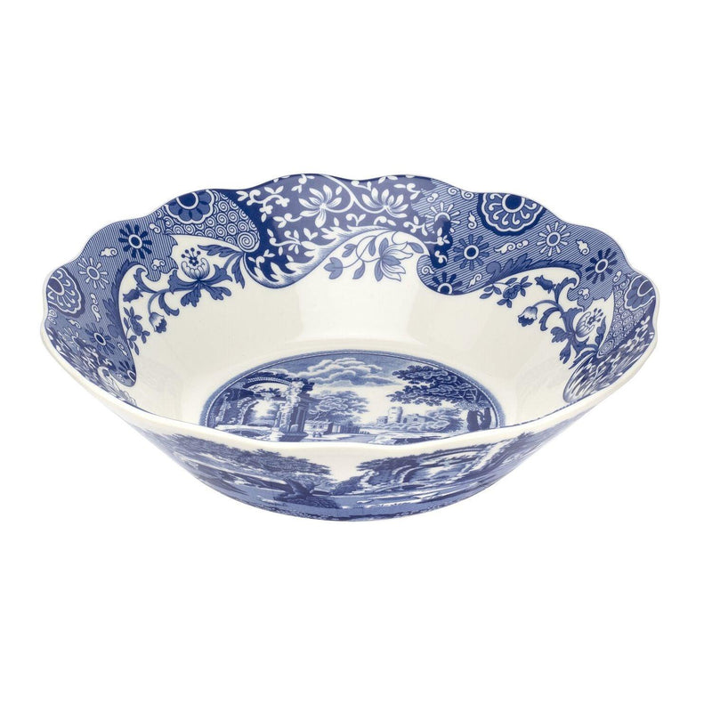 Spode - Blue Italian - Daisy Bowl | 10 inch - Limolin 