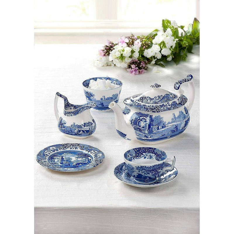 Spode - Blue Italian - Tea Plates - Limolin 